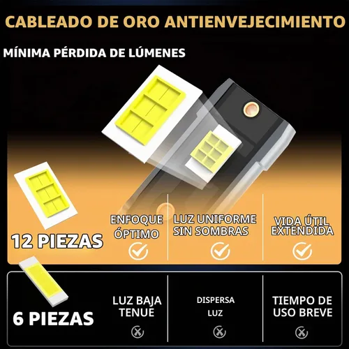 Vista 5 de Bombillas aptas para Chevy Trailblazer 2002-2009, reemplazo directo, 6500K, 4 piezas