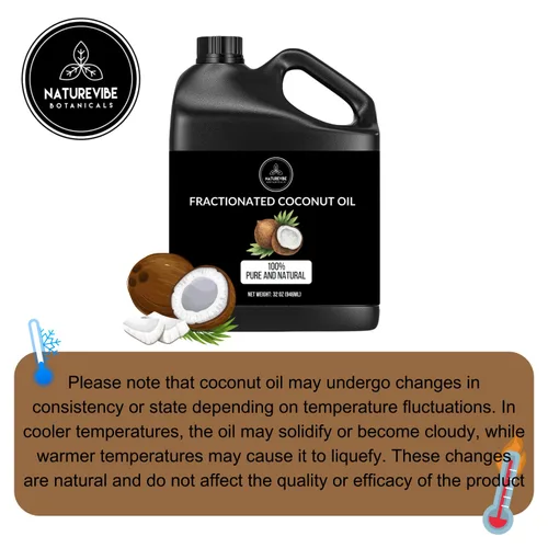 Vista 7 de Naturevibe Botanicals Agua de rosas prémium de 32 onzas y aceite de coco fraccionado de 32 onzas Combo de aceite.