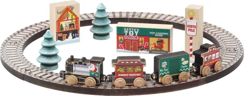 Vista 2 de NameTrains North Pole Village Railroad - Fabricado en Estados Unidos