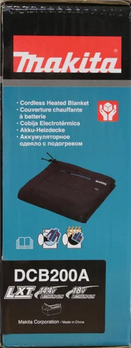 Vista 15 de Makita DCB200A 18V LXT - Manta térmica inalámbrica de iones de litio (solo manta)