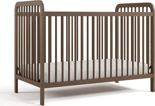 Vista 18 de Storkcraft Pasadena 3-in-1 Convertible Crib, Driftwood