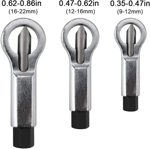 Vista 6 de Grieta divisora de tuercas de metal, herramienta extractor de extracción de galletas de nueces, herramienta de presión manual de divisor de tuercas