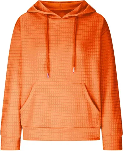 Vista 31 de SHAOBGE Sudaderas con capucha de gran tamaño para mujer, sudaderas con capucha para entrenamiento, suéteres casuales y cómodos trajes de moda