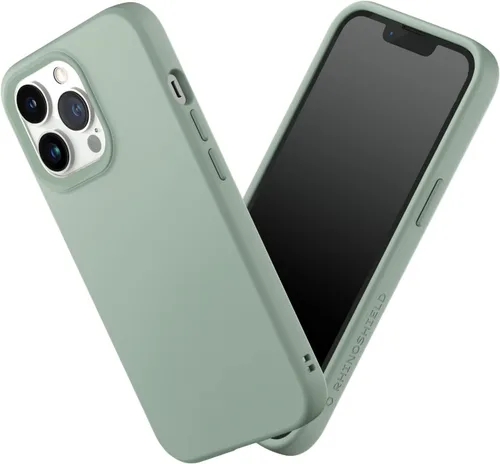 Vista 4 de RhinoShield Funda compatible con iPhone 13 Pro, funda protectora de diseño delgado absorbente de golpes con acabado mate de alta calidad de Fibra