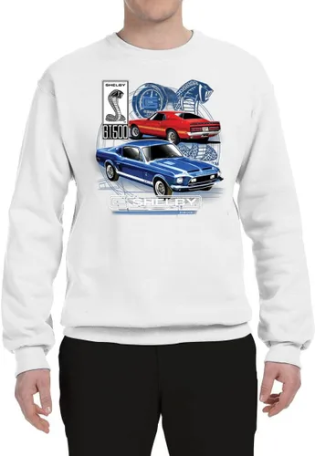 Vista 3 de Wild Bobby Shelby GT 500 Cobra Ford Motors - Regalo oficial para hombres, automóviles y camiones, sudadera unisex con cuello redondo