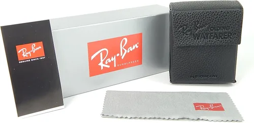 Vista 6 de Ray Ban - Lentes de sol plegables Wayfarer RB4105 60158 negrogris polarizado 2126in