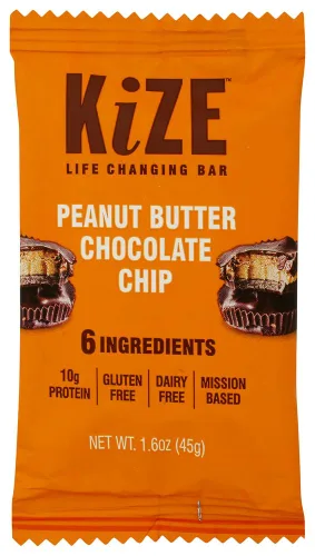 Vista 32 de KiZE Energy Bars - Barras energéticas de reemplazo de comidas con alto contenido de proteínas, a base de mantequilla de almendras, sin gluten, sin