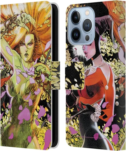 Vista 25 de Head Case Designs Officially Licensed Batman DC Comics Batman #609 Hush Gotham City Sirens Leather Wallet Case Compatible with Apple iPhone 7/8 / SE