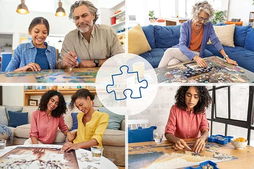 Vista 4 de Ravensburger Rompecabezas vintage de 1000 piezas para adultos y niños a partir de 12 años