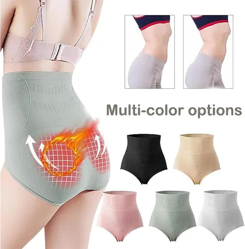 Vista 5 de Irasas Fatlos - Ropa interior de grafeno para mujer con control de abdomen de cintura alta
