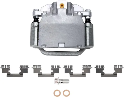 Vista 2 de Detroit Axle - Kit de freno trasero para Chevy Silverado 1500 Avalanche GMC Sierra 1500 2007-2014, Suburban Yukon XL 1500 Tahoe Escalade EXT ESV