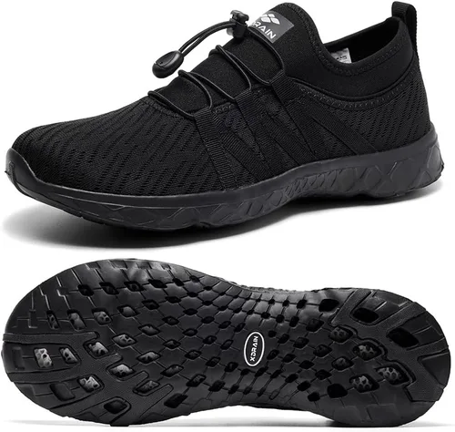 Vista 66 de ALEADER - Zapatillas acuáticas de secado rápido para hombre