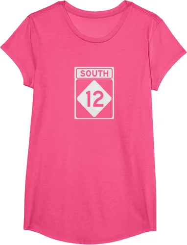 Vista 60 de Highway 12 South NC Outer Banks North Carolina Hwy - Camiseta, Negro, S