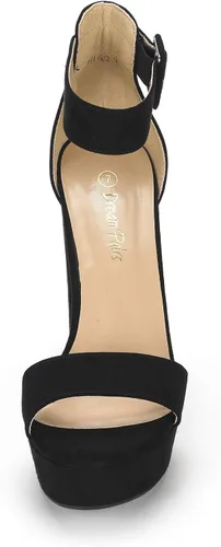 Vista 5 de DREAM PAIRS Hi-Lo - Sandalias de tacón alto y plataforma para mujer