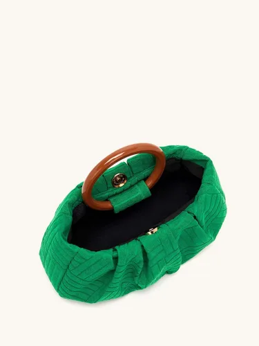 Vista 3 de Verdusa Bolso de mano pequeño fruncido para mujer
