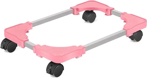 Vista 10 de Liitrton Soporte de CPU móvil Soporte de torre ajustable para computadora con 4 ruedas giratorias que se adapta a la mayoría de PC (negro)