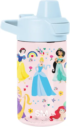 Vista 48 de Simple Modern Marvel Spiderman - Botella de agua Summit de plástico Tritan para niños, taza sin BPA de 12 onzas con tapa cubierta con popote a