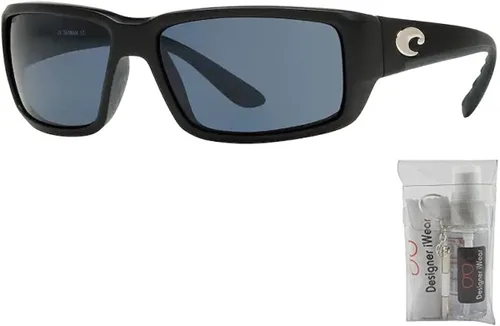 Vista 2 de Costa Fantail 6S9006 - Lentes de sol rectangulares para hombre paquete con kit de gafas de cortesía iWear de diseñador