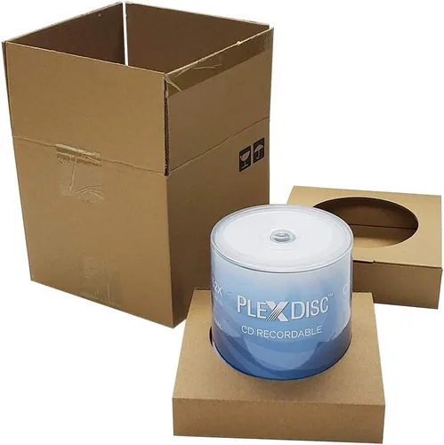Vista 3 de CD-R 700MB 52X Hub térmico blanco imprimible - husillo de 100 discos (FFP) - 631-415-BX