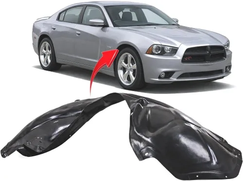Vista 41 de FitParts Para Chevrolet Silverado 1500 2014-2015 guardabarros delantero