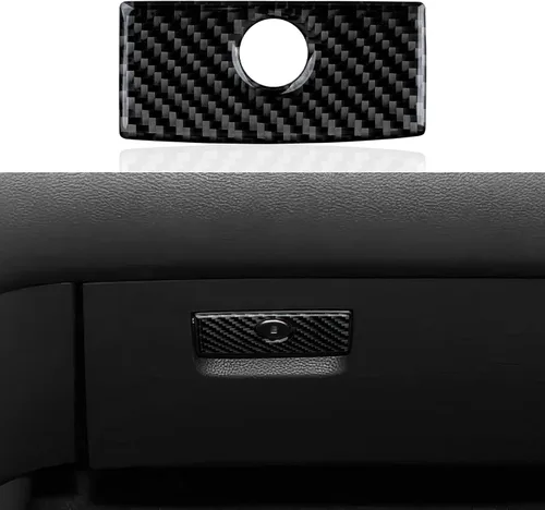Vista 10 de Cubierta de Panel de Control Central de Fibra de Carbono para Tablero de Coche para Ford Ranger 2019 2020 2021 2022 2023 XLT Lariat XL Accesorios