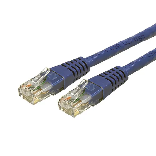 Vista 32 de StarTech. com Cable Ethernet CAT6 de 1 pie – Cable Ethernet CAT 6 Gigabit negro -650MHz 100W PoE++ RJ45 UTP moldeado Categoría 6 Network/Patch Cord