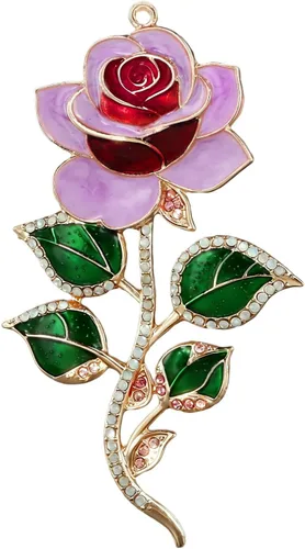Vista 11 de WaaHome Adornos de Navidad de mariposa 2025 – Recuerdo de mariposa monarca de metal, adornos de árbol de Navidad, mariposas coloridas, regalo