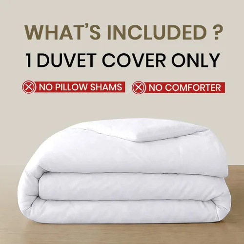 Vista 2 de Kotton Culture - Funda de edredón de microfibra prelavada de 1 pieza, tamaño individual, ropa de cama ultrasuave, ligera y transpirable, cierre