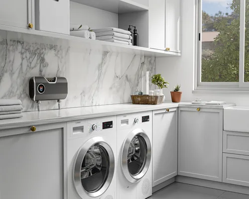 Vista 5 de Sistema de Lavandería Inteligente O3 Waterworks +PLUS - Limpieza Avanzada Sin Detergente con Tecnología de Agua O3 Advanced Detergent-Free