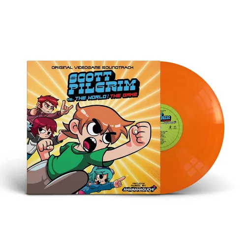 Vista 2 de Scott Pilgrim Vs The World The Game Original Videogame SoundtrackTranslucent Orange LP