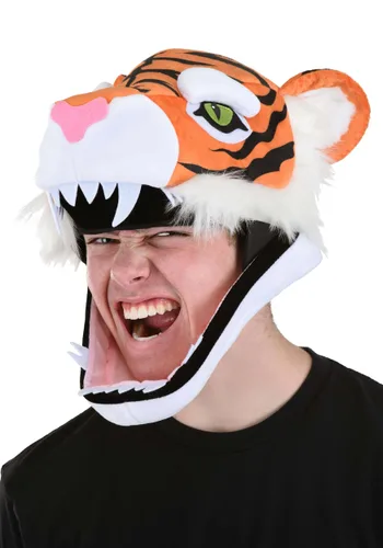 Vista 11 de Gorro Peluche Jawesome de Tigre Multicolor