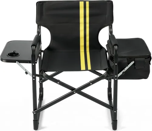 Vista 9 de Black Light Weight Camping Directors Chair for Camping