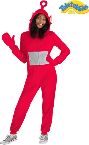 Vista 2 de Teletubbies Po Adult Jumpsuit Costume