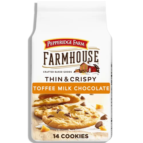 Vista 11 de Pepperidge Farm Galletas Farmhouse Thin & Crispy Butter Crisp, bolsa de 6.9 oz