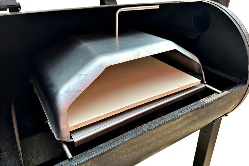 Vista 5 de Pellethead Accesorio para horno de pizza para parrillas de pellets – Convierte Traeger, Pit Boss, GMG y Camp Chef en horno de pizza al aire libre