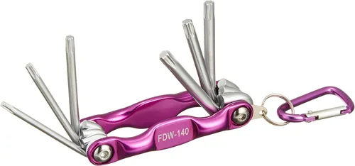 Vista 7 de Takagi FDW-120 M&M Folding Wrench, Hex Bar, mm + DR, Set of 6
