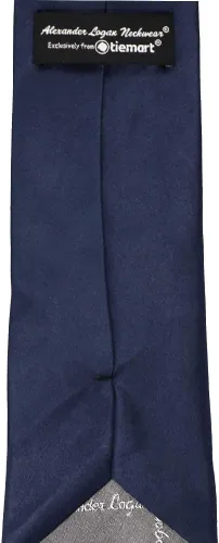 Vista 122 de tiemart Corbata de color sólido para hombre Longitud estándar