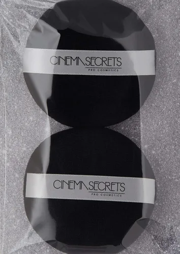 Vista 2 de Cinema Secrets Soplo de polvo de lujo con correa, negro, 2