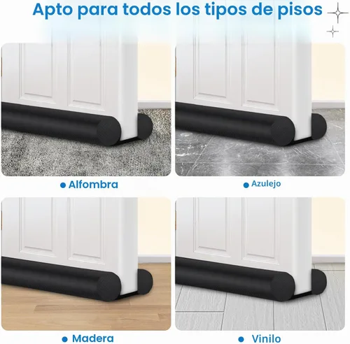 Vista 8 de MAXTID Tope de Corrientes de Aire Grande para Puerta de 30 Pulgadas para Puerta de Dormitorio de Tamaño Pequeño, Se Adapta a Espacios de 0.5 a 1.7