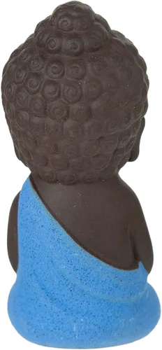 Vista 7 de Mini estatua de Buda, estatua de Buda de bolsillo, pequeña estatua de Buda, estatua de Buda bebé, escultura de Buda pequeña, Buda sentado, Buda