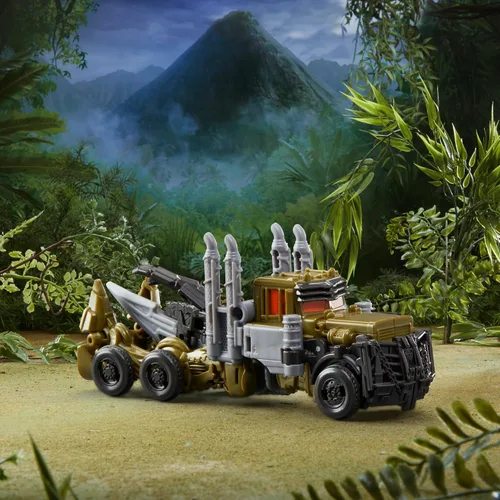 Vista 6 de Transformers Toys Rise of The Beasts Movie Beast Alliance Battle Changers Scourge Figura de acción, para edades de 6 años en adelante, 4.5 pulgadas