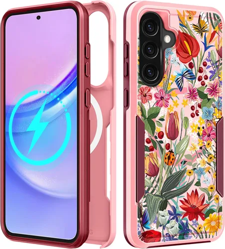 Vista 189 de Funda para Moto G 5G 2024 – Compatible con MagSafe para mujeres y niñas, bonita funda protectora magnética para teléfono, diseño femenino Kawaii