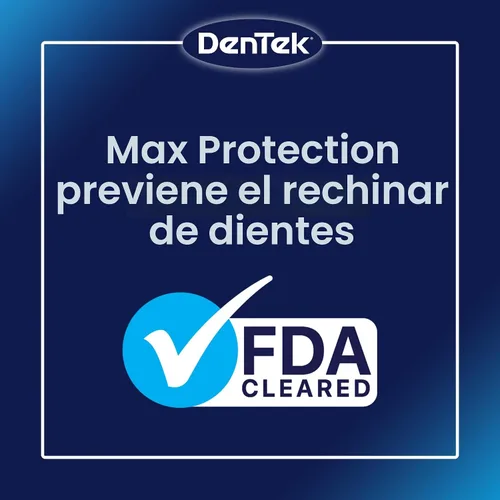 Vista 5 de DenTek Protector dental de ajuste profesional, protector bucal para rechinar dientes por la noche, 1 unidad FDA-Cleared, Mouth Guard for Grinding