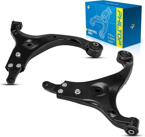 Vista 101 de PHILTOP 6 piezas de brazo de control delantero inferior con barra estabilizadora de rótula para Nissan Rogue 2014-2020 Rogue Sport 2017-2022 Qashqai