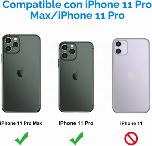 Vista 2 de JETech Protector de lente de cámara para iPhone 11 Pro Max/11 Pro, paquete de 3