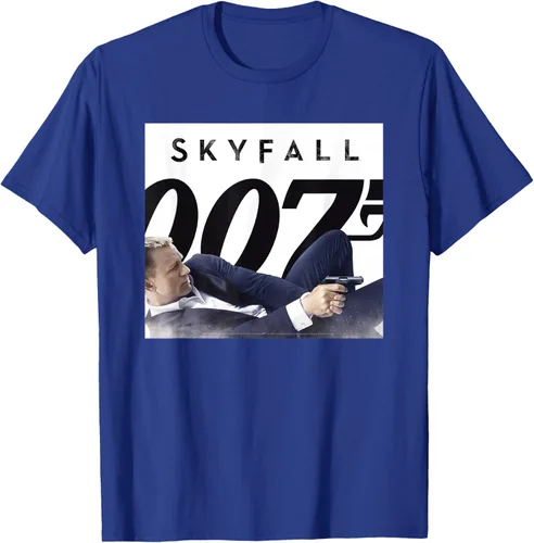 Vista 17 de Official James Bond 007 Camiseta Skyfall, Negro