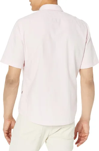 Vista 2 de BOSS Camisa de manga corta Oxford de algodón de ajuste regular para hombre