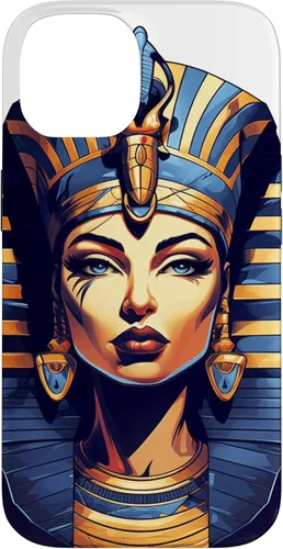 Vista 4 de Cleopatra Egyptian Queen Goddess of Ancient Egypt Mythology Case for iPhone 16