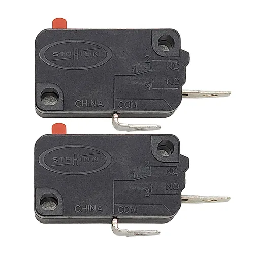 Vista 3 de [SZM-V16-FA-63 Interruptor OEM Mania] SZM-V16-FA-63 Paquete de 2 piezas de repuesto compatibles con LG GE Starion Microinterruptor de la puerta