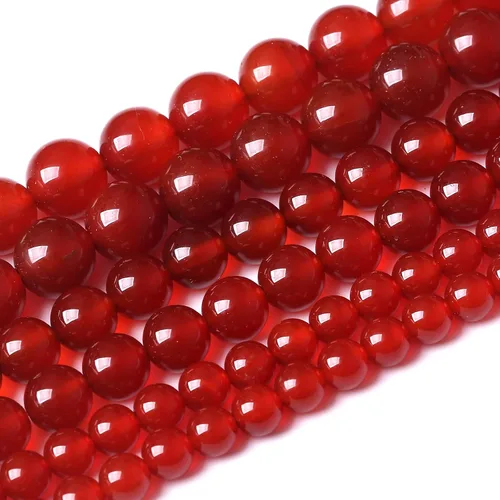 Vista 48 de 90 PIEZAS 4MM Cuentas de Piedra Sangrienta Africana Cuentas de Piedras Preciosas Naturales Redondas para Hacer Joyas DIY Piedra de Energía